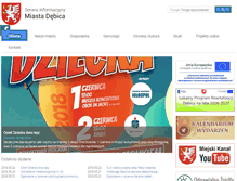 Tablet Screenshot of debica.pl