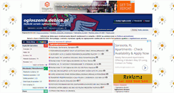 Desktop Screenshot of ogloszenia.debica.pl